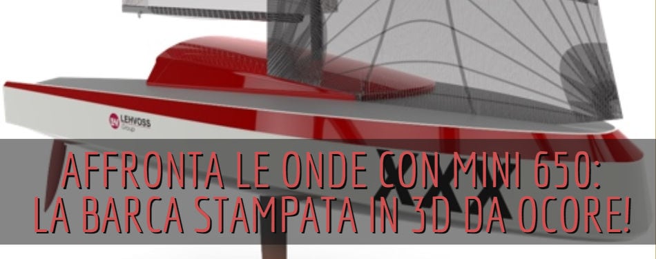 Affrontare l'Atlantico con una barca stampata in 3D!