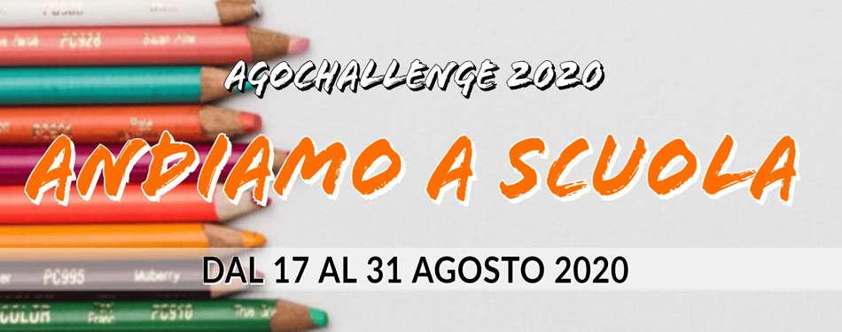 AGOCHALLENGE | BACKTOSCHOOL